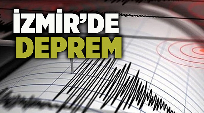 İzmir Körfezi'nde 3.2 büyüklüğünde deprem