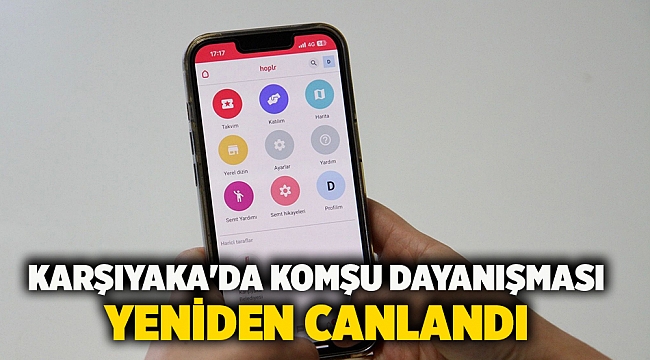 Karşıyaka&#039;da komşu dayanışması yeniden canlandı