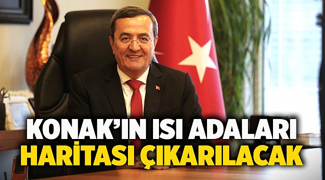 Konak’ın ısı adaları haritası çıkarılacak