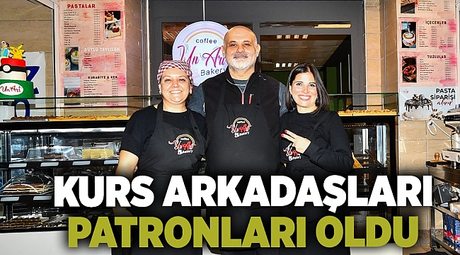 Kurs arkadaşları patronları oldu