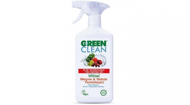 Sebzeleri temizleyen formül geliştirdi