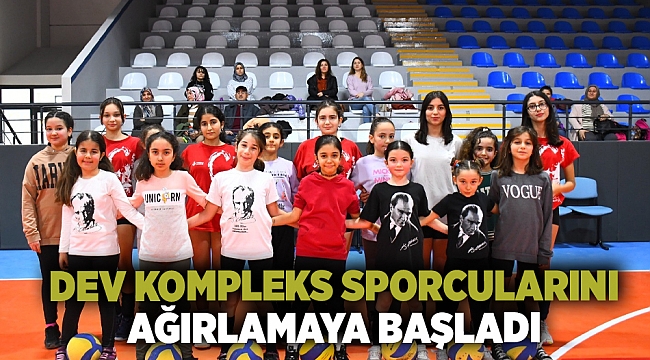 Torbalı’nın yeni salonuna genç sporculardan tam not