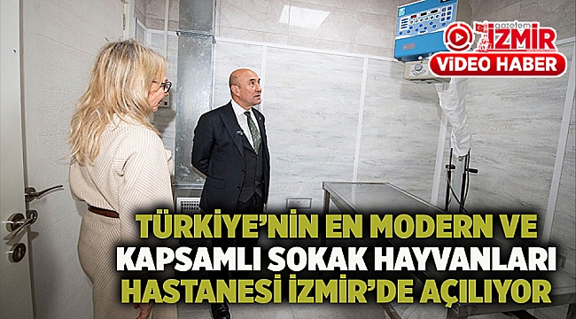 Türkiye&#039;nin en modern ve kapsamlı sokak hayvanları hastanesi İzmir&#039;de açılıyor