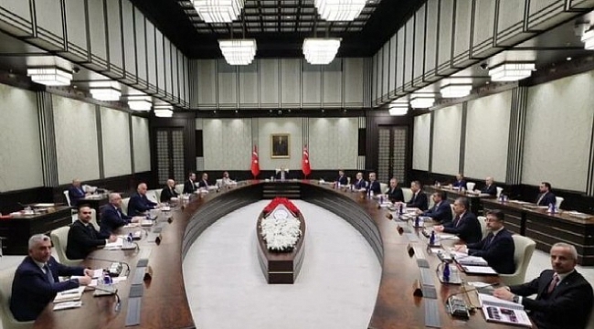 Yılın ilk kabine toplantısı bugün!