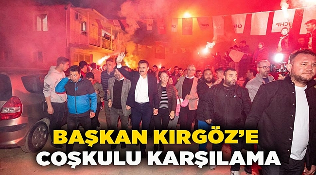 Başkan Kırgöz’e Yaylayurt’ta coşkulu karşılama