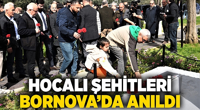 Hocalı Şehitleri Bornova’da anıldı