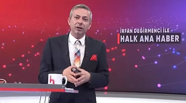 İrfan Değirmenci canlı yayında Halk TV&#039;ye veda etti: &#039;Yeni bir yolda buluşacağız&#039;