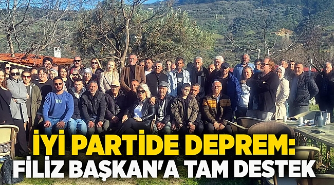 İyi Partide Deprem: Filiz Başkan'a Tam Destek
