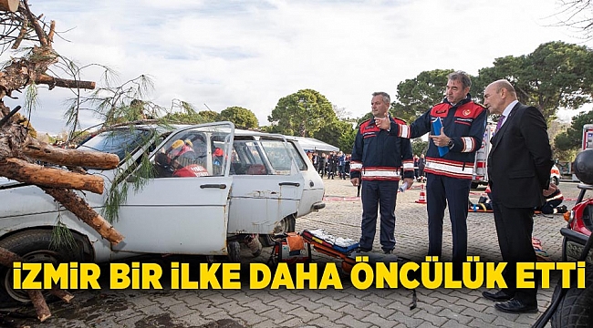 İzmir itfaiyesinin özel donanımlı ambulansları hayat kurtaracak