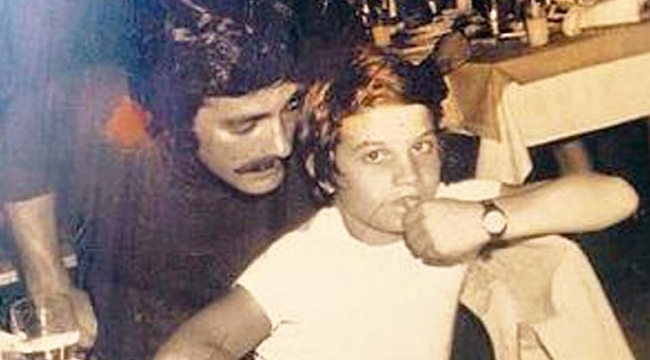 Kadir İnanır ile yeğeni Levent İnanır 50 yıl sonra aynı pozu verdi