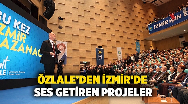 Özlale’den İzmir’de  ses getiren projeler