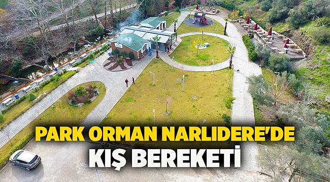 Park Orman Narlıdere&#039;de Kış Bereketi