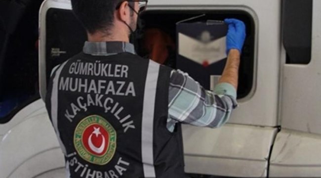 252 milyon liralık gümrük kaçağı eşya ve tütün yakalandı