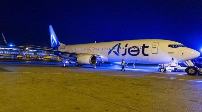 AJet ilk uçuşunu yaptı