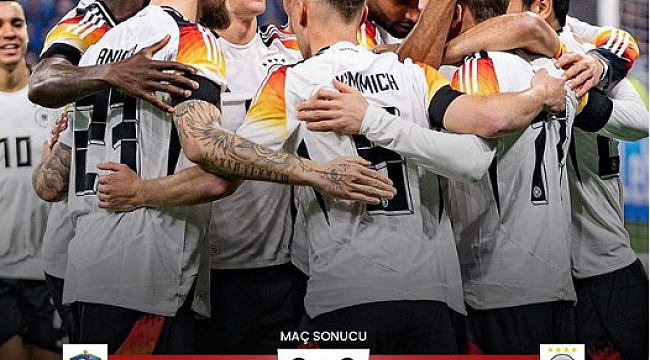 Almanya Milli Futbol Takımı, Fransa&#039;yı 2-0 mağlup etti