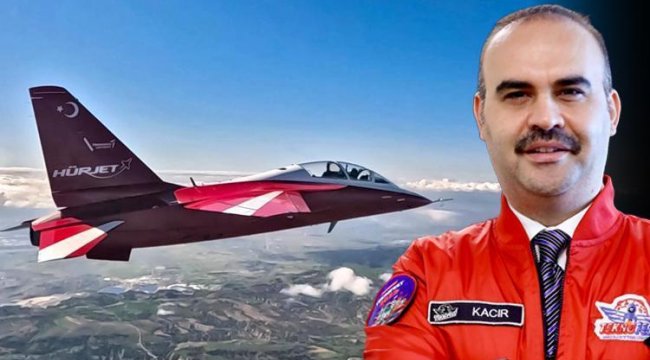 Bakan Kacır: Hürjet Kayseri&#039;de üretilecek