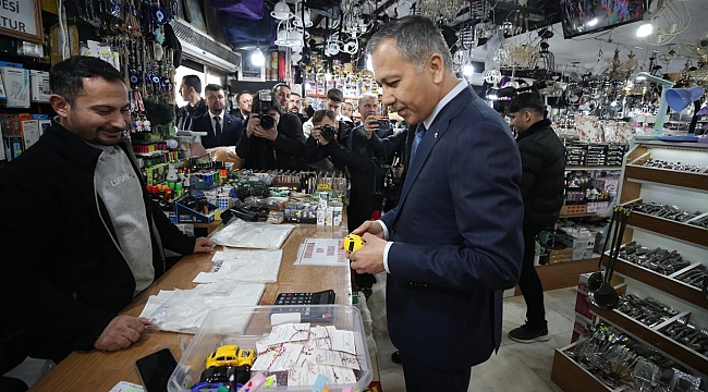 Bakan Yerlikaya: Türkiye'nin huzuru için varız