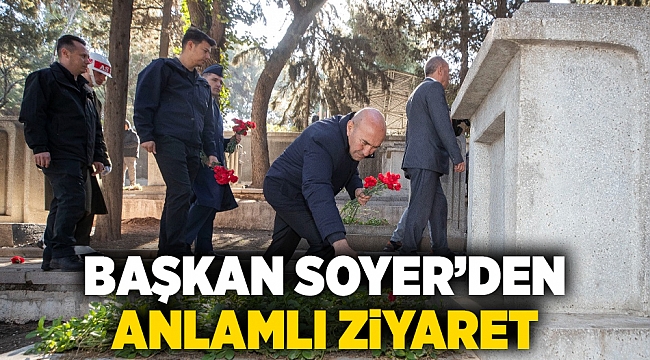 Başkan Soyer&#039;den anlamlı ziyaret
