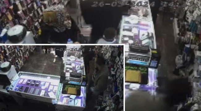 Fatih&#039;te telefon kılıfı kavgasında yeni görüntüler... İş yeri çalışanı tutuklandı