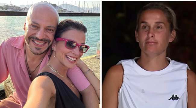 Sema Aydemir, dövdüğü için elendiği Pınar&#039;ın eşiyle birbirine girdi