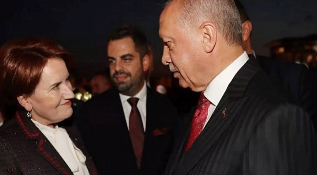 Bahçeli'den sonra Erdoğan da Akşener'e 'Partinin başında kal' çağrısı yaptı