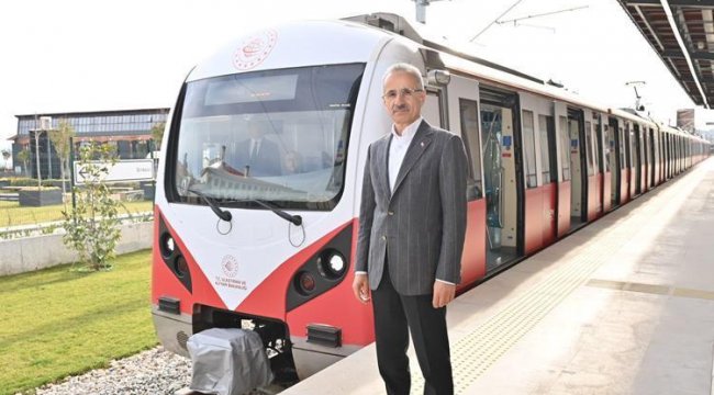 Bakan Uraloğlu açıkladı: İstanbul ve Konya'ya yeni raylı sistemler