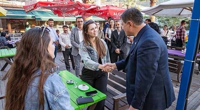 Başkan Tugay: "Önce Atatürk'e sonra size borcumuz var"