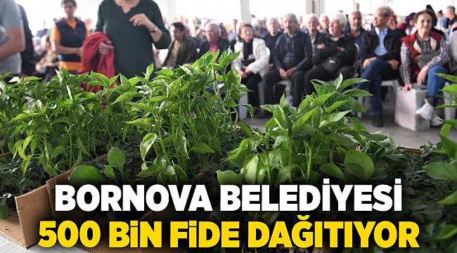 Bornova Belediyesi 500 bin fide dağıtıyor