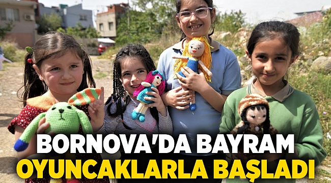 Bornova&#039;da bayram oyuncaklarla başladı