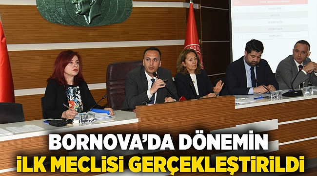 Bornova’da dönemin ilk meclisi gerçekleştirildi