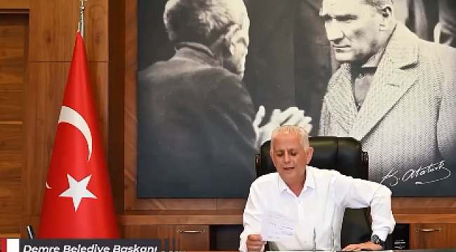 Demre Belediyesi'nin borcu 108 milyon 162 bin lira olarak açıklandı