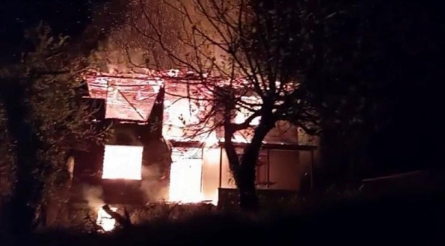 Isınmak isterken evinden oldu