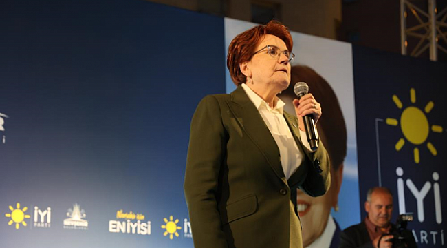 İYİ Parti lideri Akşener: Seçilmesine vesile olduğumuz kişilerin hırsız olduklarını anladık