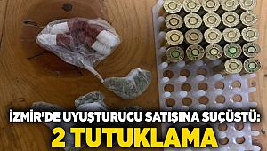 İzmir'de uyuşturucu satışına suçüstü: 2 tutuklama