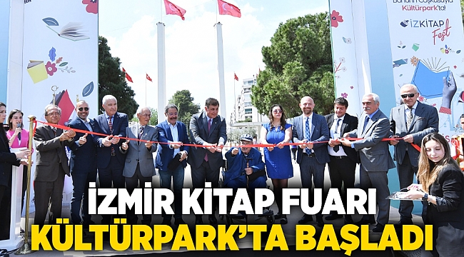 İzmir Kitap Fuarı Kültürpark’ta başladı