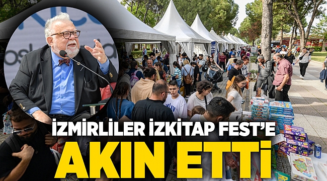 İzmirliler İZKİTAP Fest’e akın etti