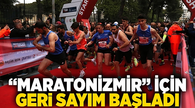 “Maratonİzmir” için geri sayım başladı