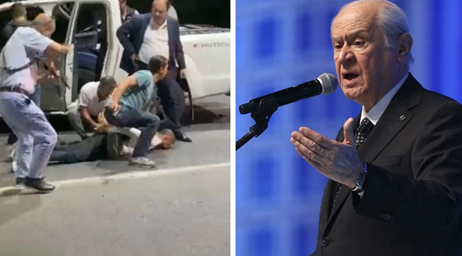 Bahçeli '' Kalkışma olursa cüret edenlerin başı mutlaka ezilmeli ''