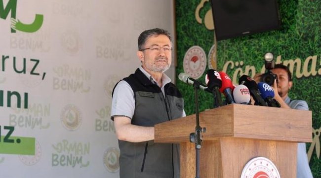 Bakan Yumaklı: Her 10 orman yangınından 9’u insan kaynaklıdır