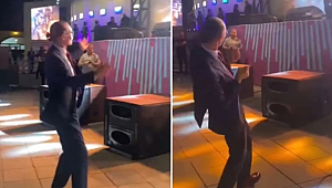 Başkan Beşikçioğlu festivaldeki dansıyla kendinden geçti