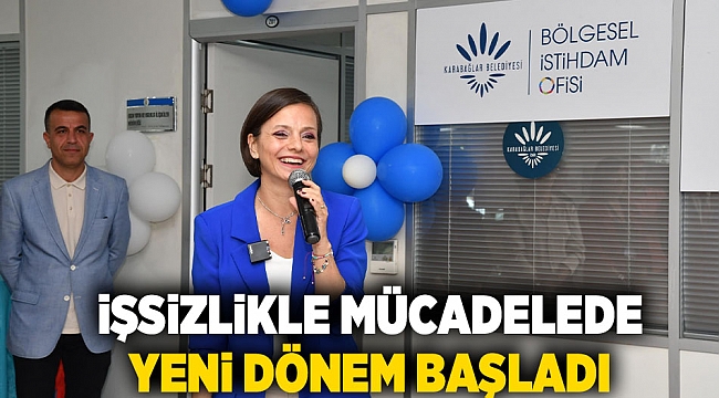 Başkan Kınay sözünü tuttu: Karabağlar&#039;da işsizlikle mücadelede yeni dönem başladı