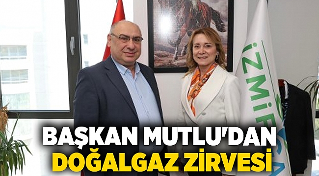 Başkan Mutlu'dan doğalgaz zirvesi