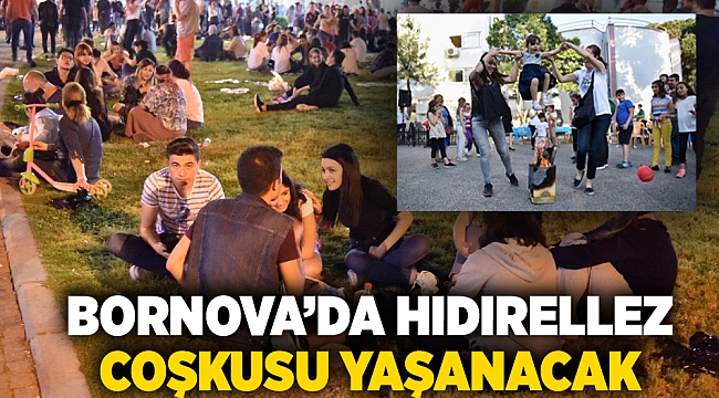 Bornova’da hıdırellez coşkusu yaşanacak