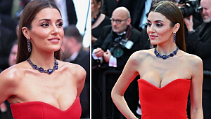 Cannes'ta boy gösteren Hande Erçel'e Demet Akalın'dan sert yorum