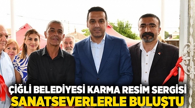 Çiğli Belediyesi Karma Resim Sergisi sanatseverlerle buluştu