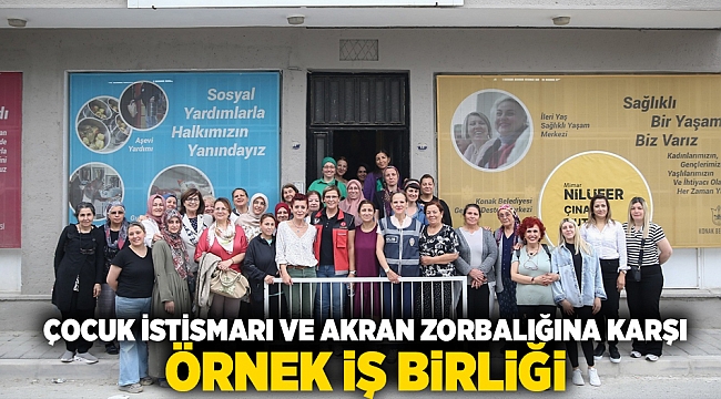 Çocuk istismarı ve akran zorbalığına karşı örnek iş birliği
