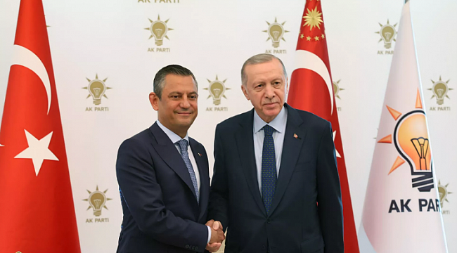 Erdoğan ve Özel görüşmesi sona erdi