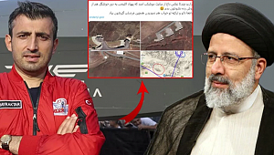 Helikopterin enkazını bulan Akıncı, İran'da paniğe neden oldu