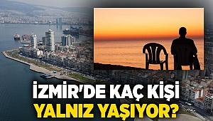 İzmir'de kaç kişi yalnız yaşıyor?