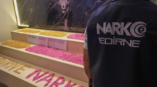 Kapıkule Sınır Kapısı&#039;nda 50 bin uyuşturucu hap ele geçirildi